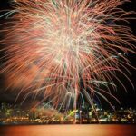 はこだて冬花火｜2月毎週金・土曜開催、緑の島から打ち上げる冬の花火イベント